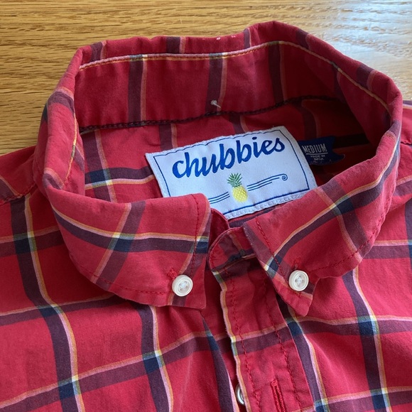 Lot of chubbies tops. Two stretch button downs and on lounge sweatshirt - Picture 6 of 11